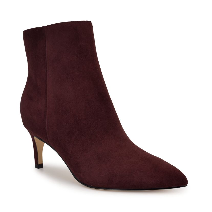 Sheeba Pointy Toe Stiletto Heel Dress Booties