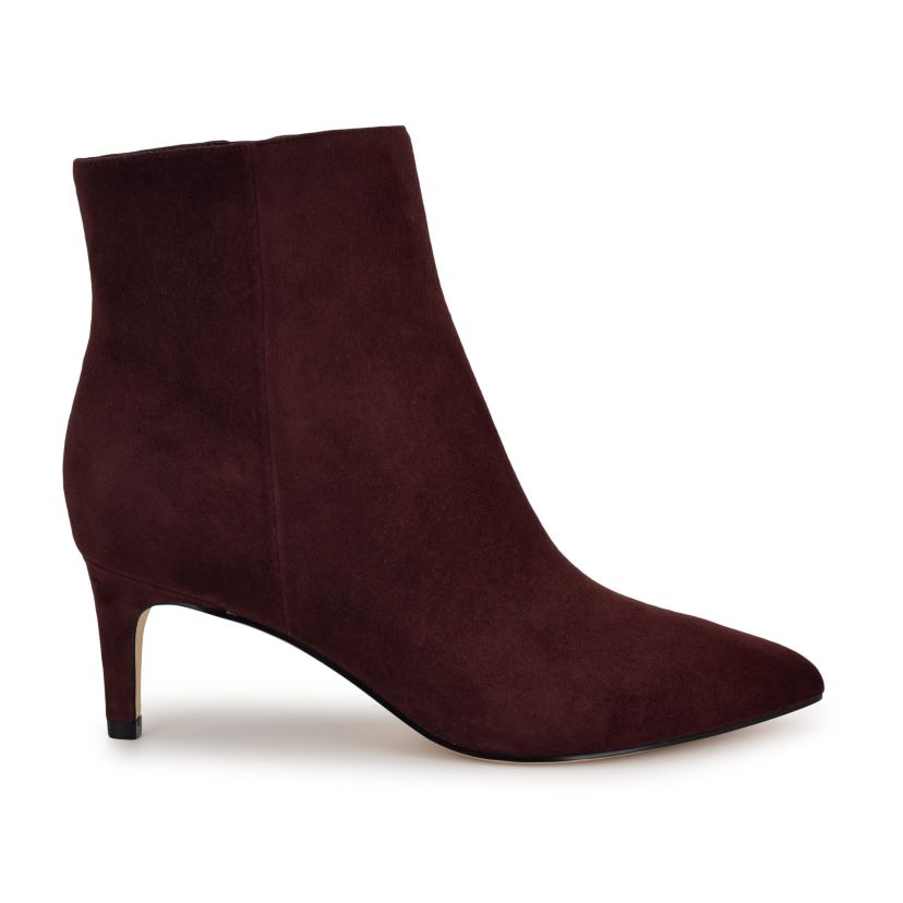 Sheeba Pointy Toe Stiletto Heel Dress Booties
