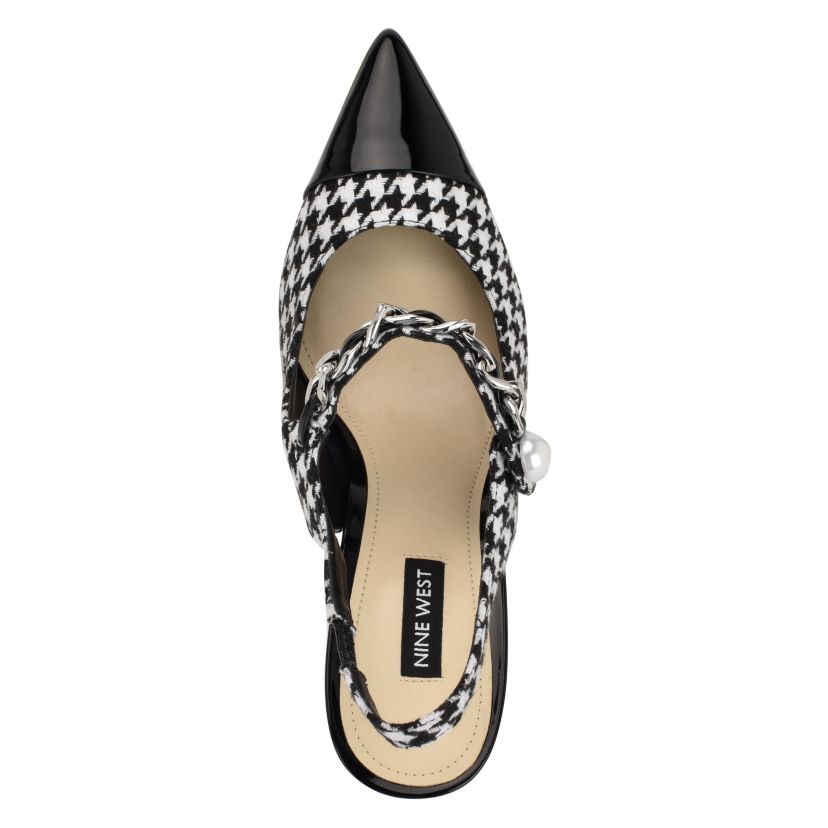 Rendez Stiletto Heel Dress Slingback Pumps