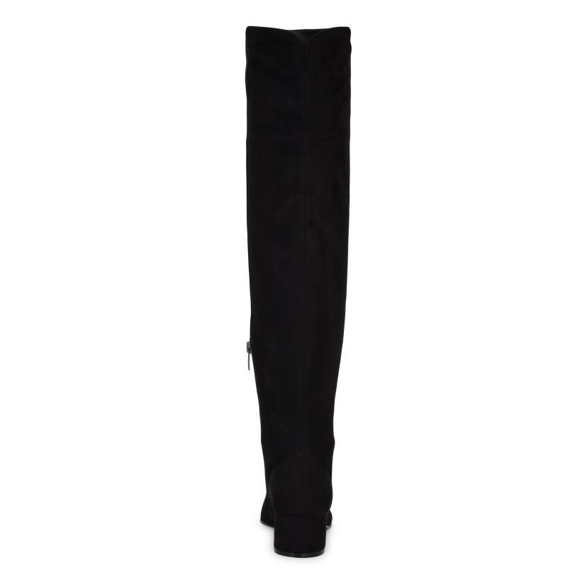 Maner Over The Knee Pointy Toe Dress Boots