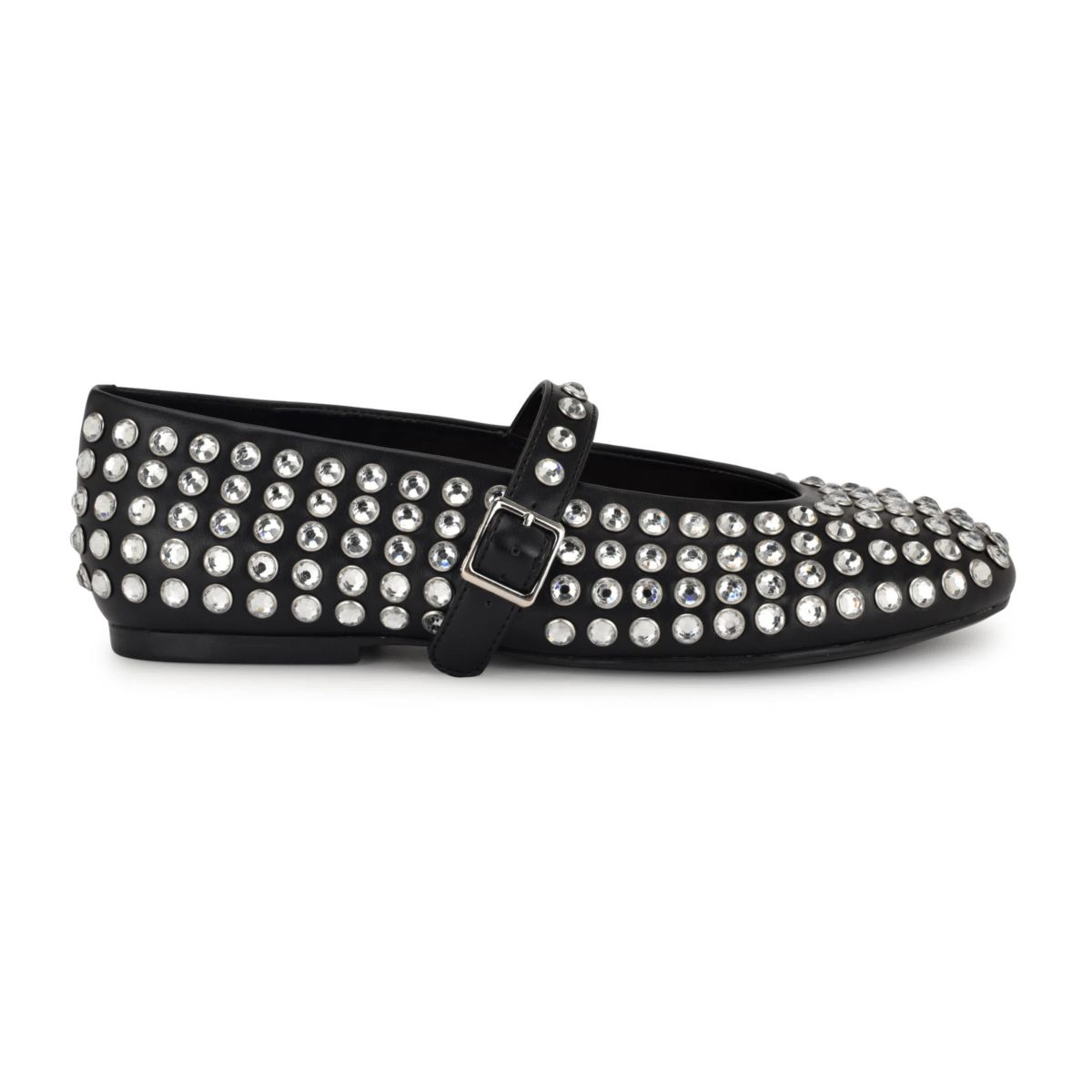 Emmil Round Toe Embellished Dress Flats