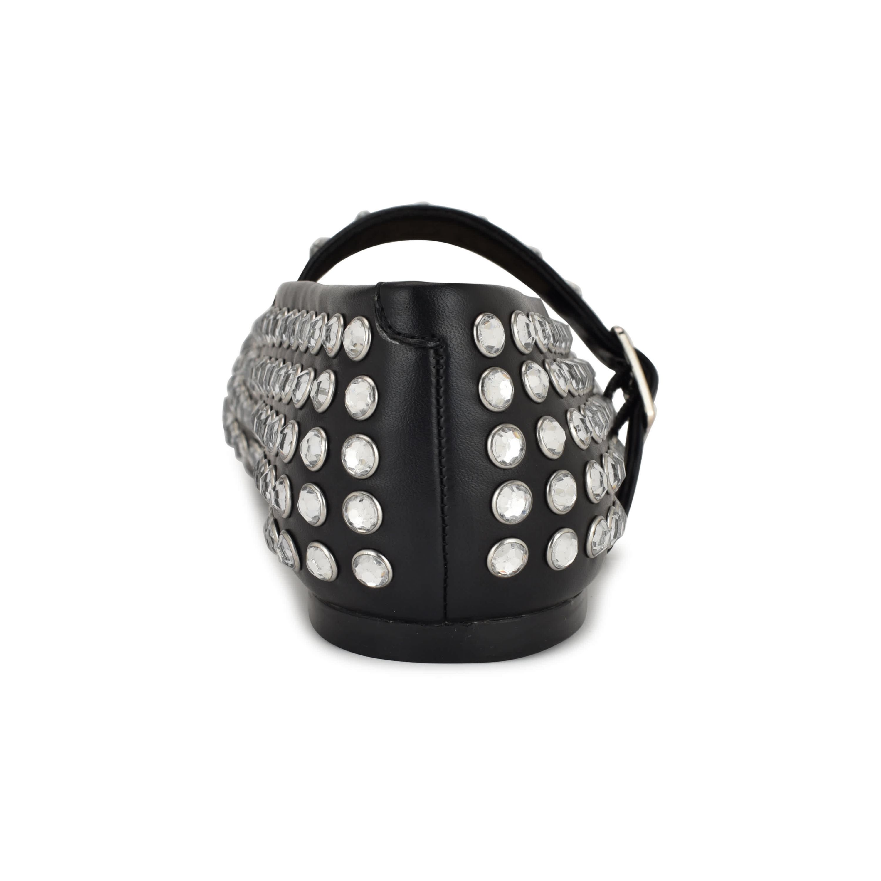 Emmil Round Toe Embellished Dress Flats