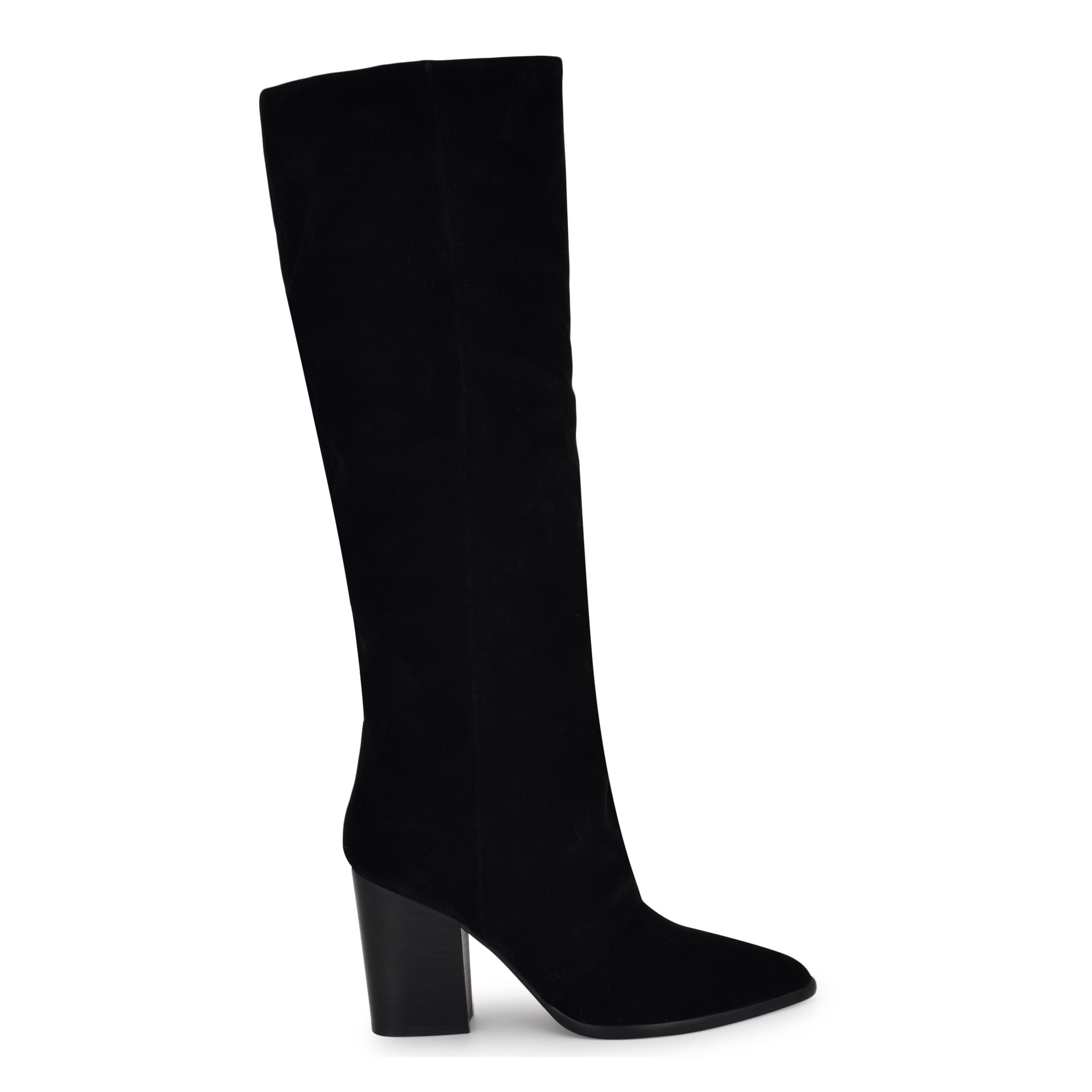 Chicke Block Heel High Shaft Dress Boots