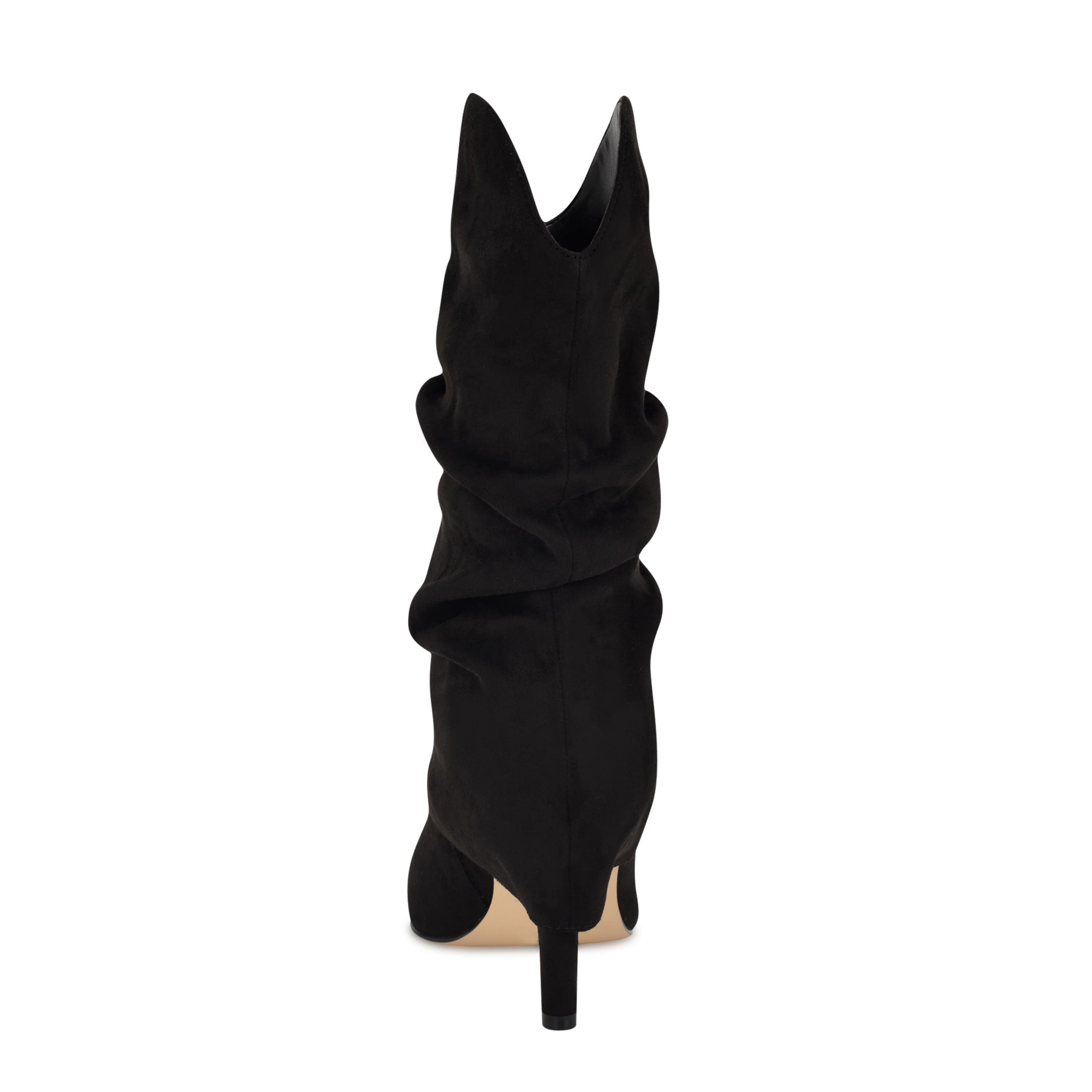 Glitch Pointy Toe Slouchy Dress Boots