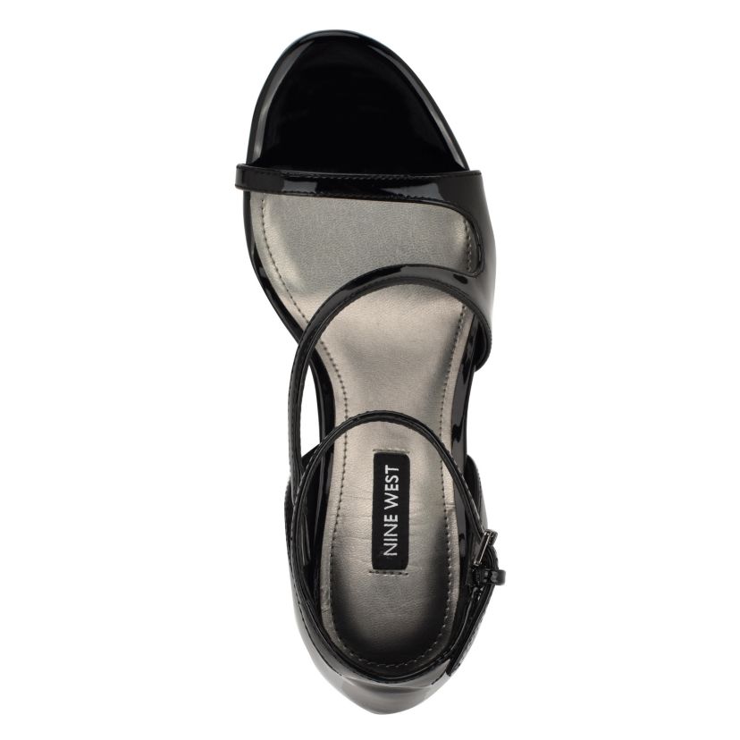 Shimmy Stiletto Heel Open Toe Dress Sandals