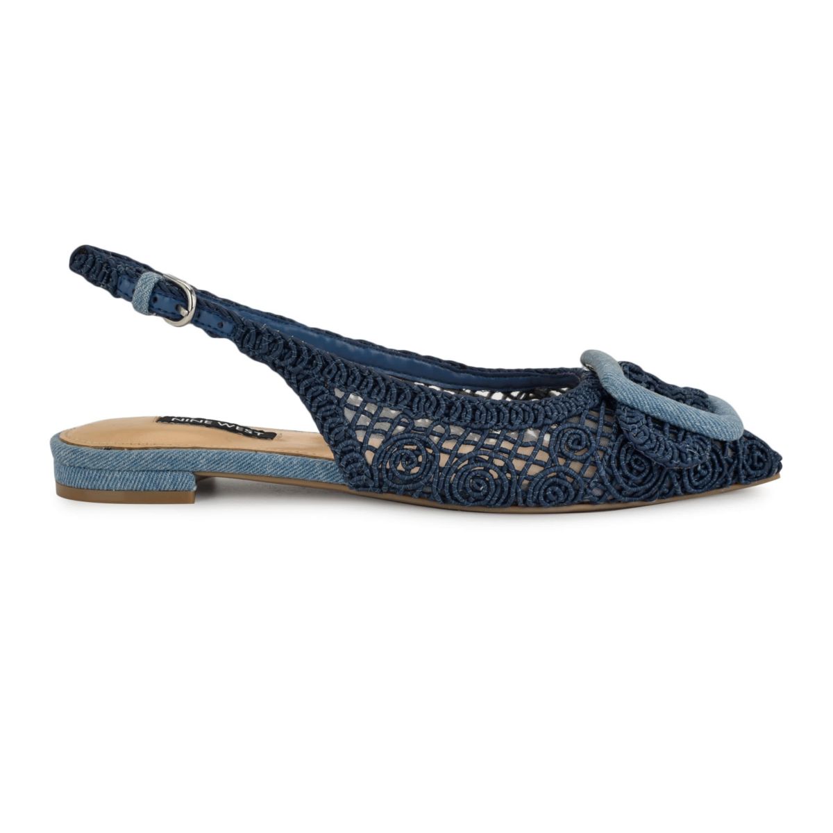 Jasser Slip-on Slingback Dress Flats