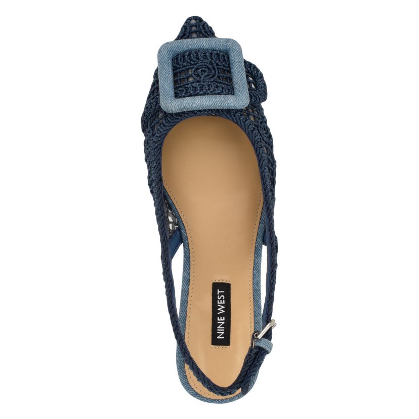Jasser Slip-on Slingback Dress Flats