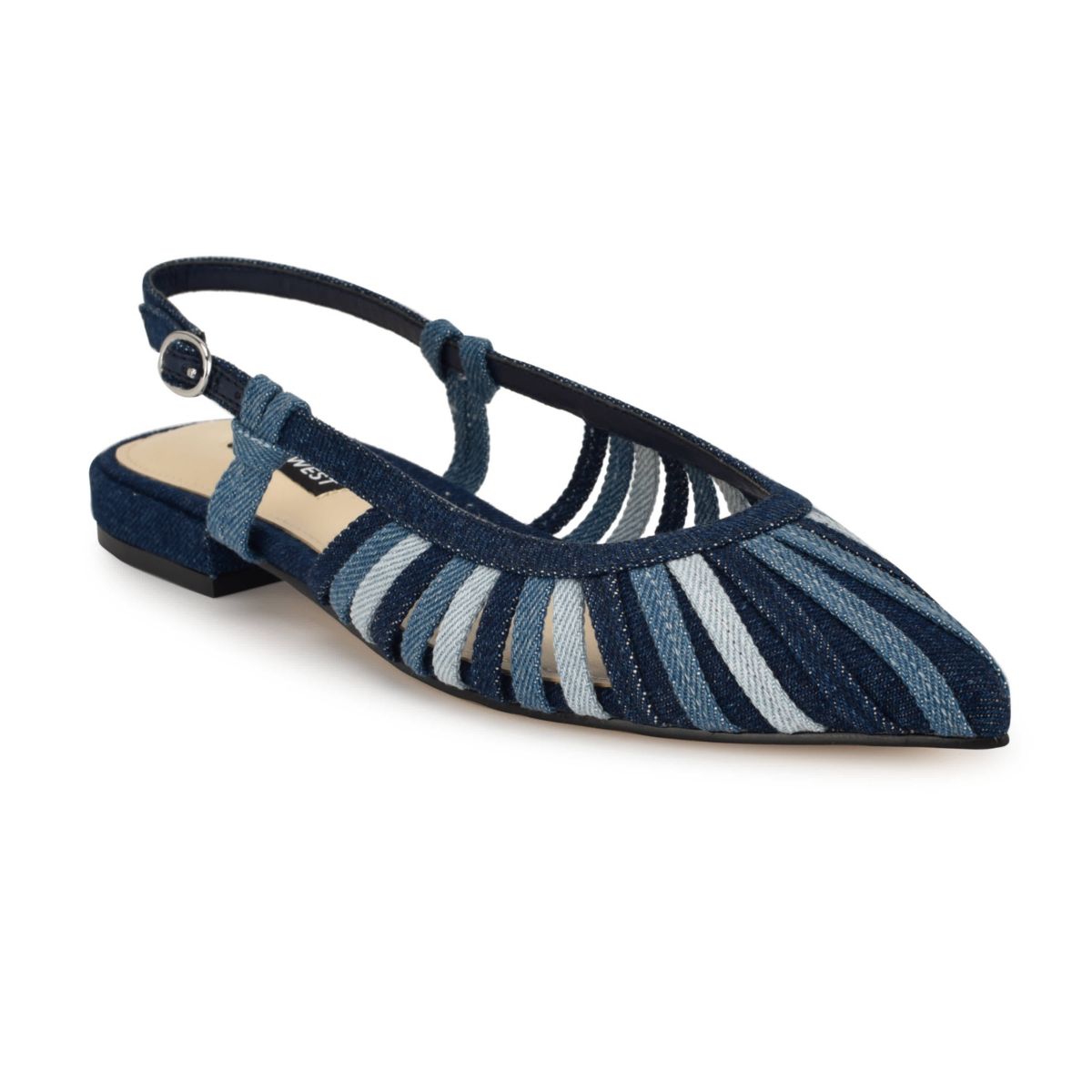 Duria Pointy Toe Slip-on Dress Flats