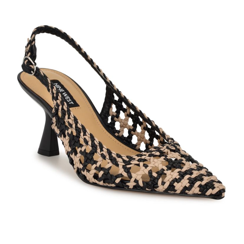 Madalene Pointy Toe Slingback Dress Pumps