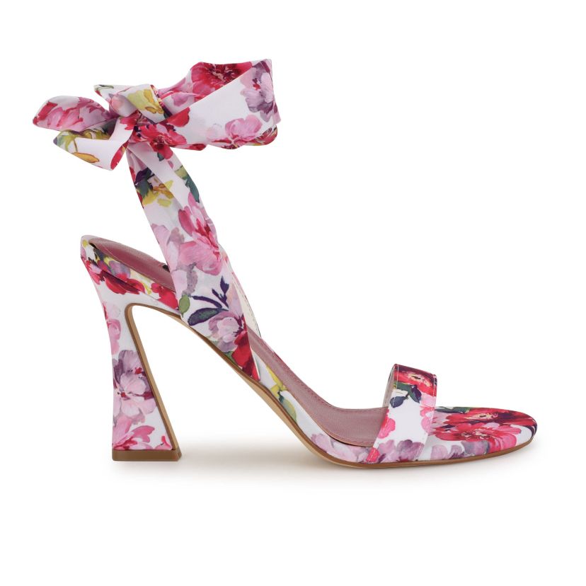 Kelsie Ankle Wrap Heeled Dress Sandals