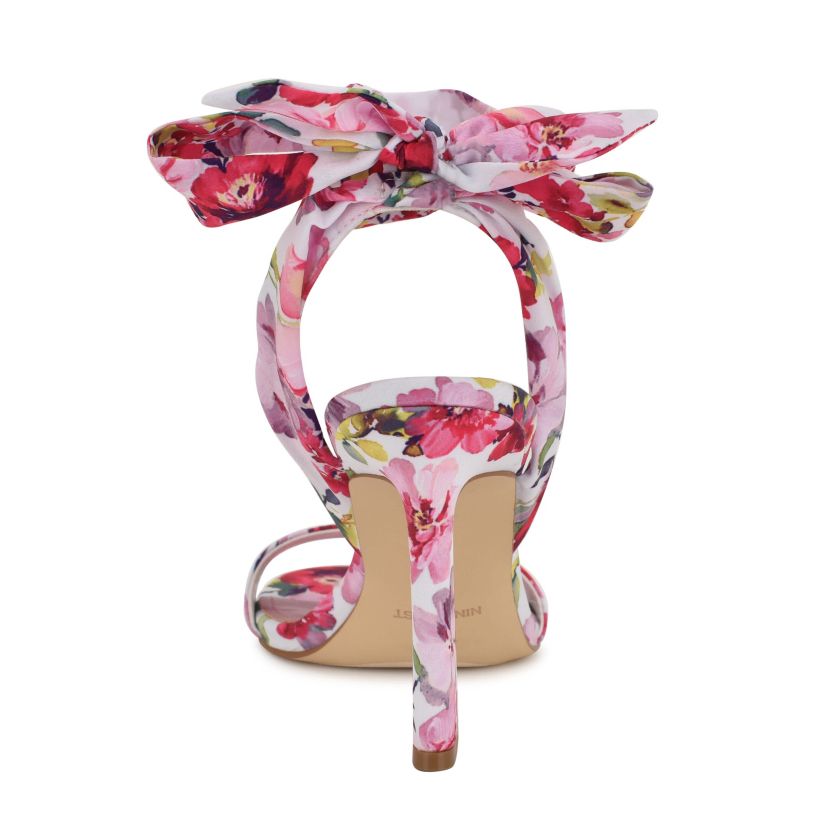 Kelsie Ankle Wrap Heeled Dress Sandals