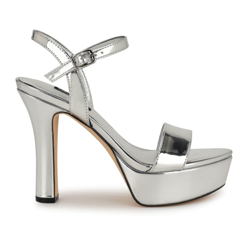 Solas Adjustable Ankle Strap Dress Sandals