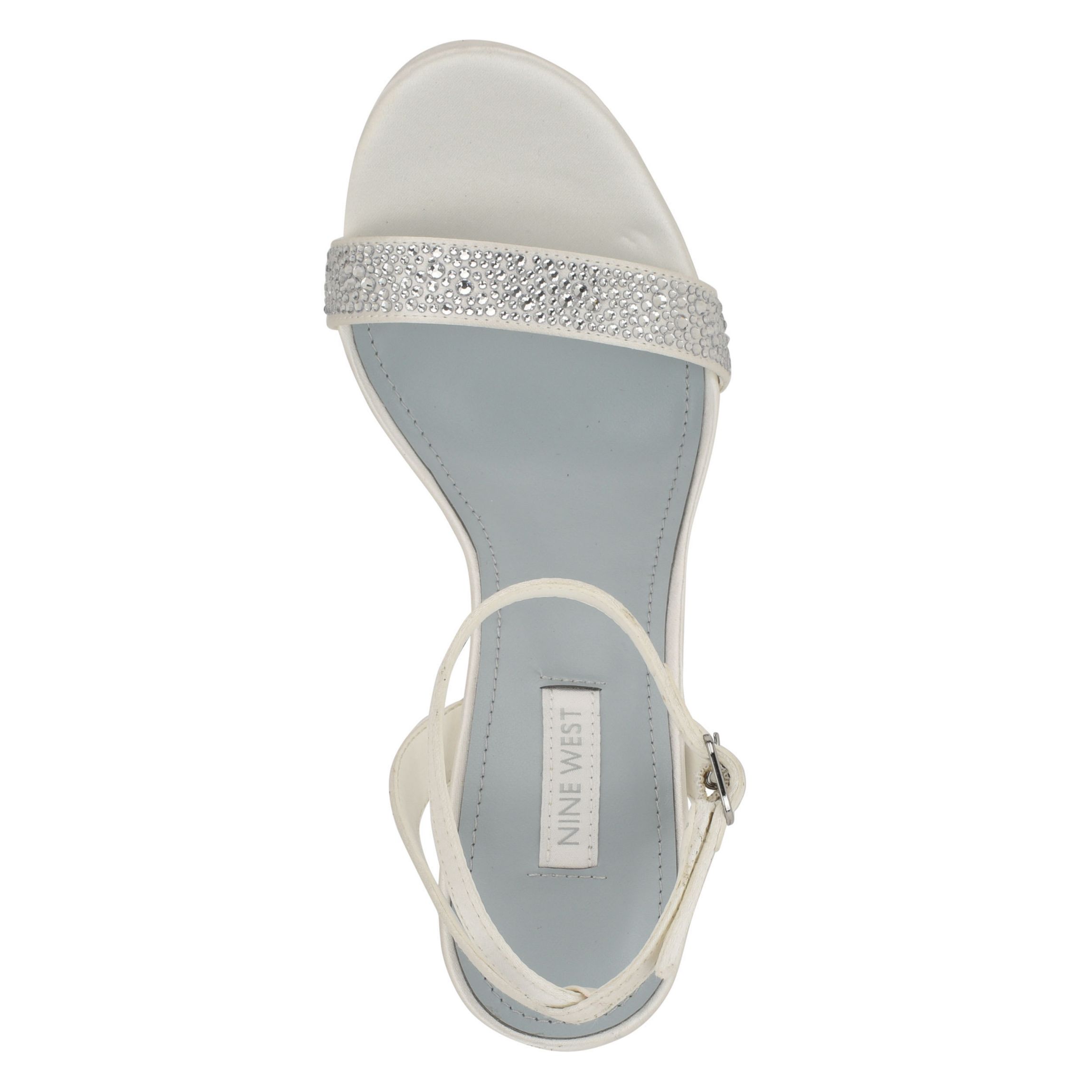 Loola Bridal Open Toe Ankle Strap Dress Sandals