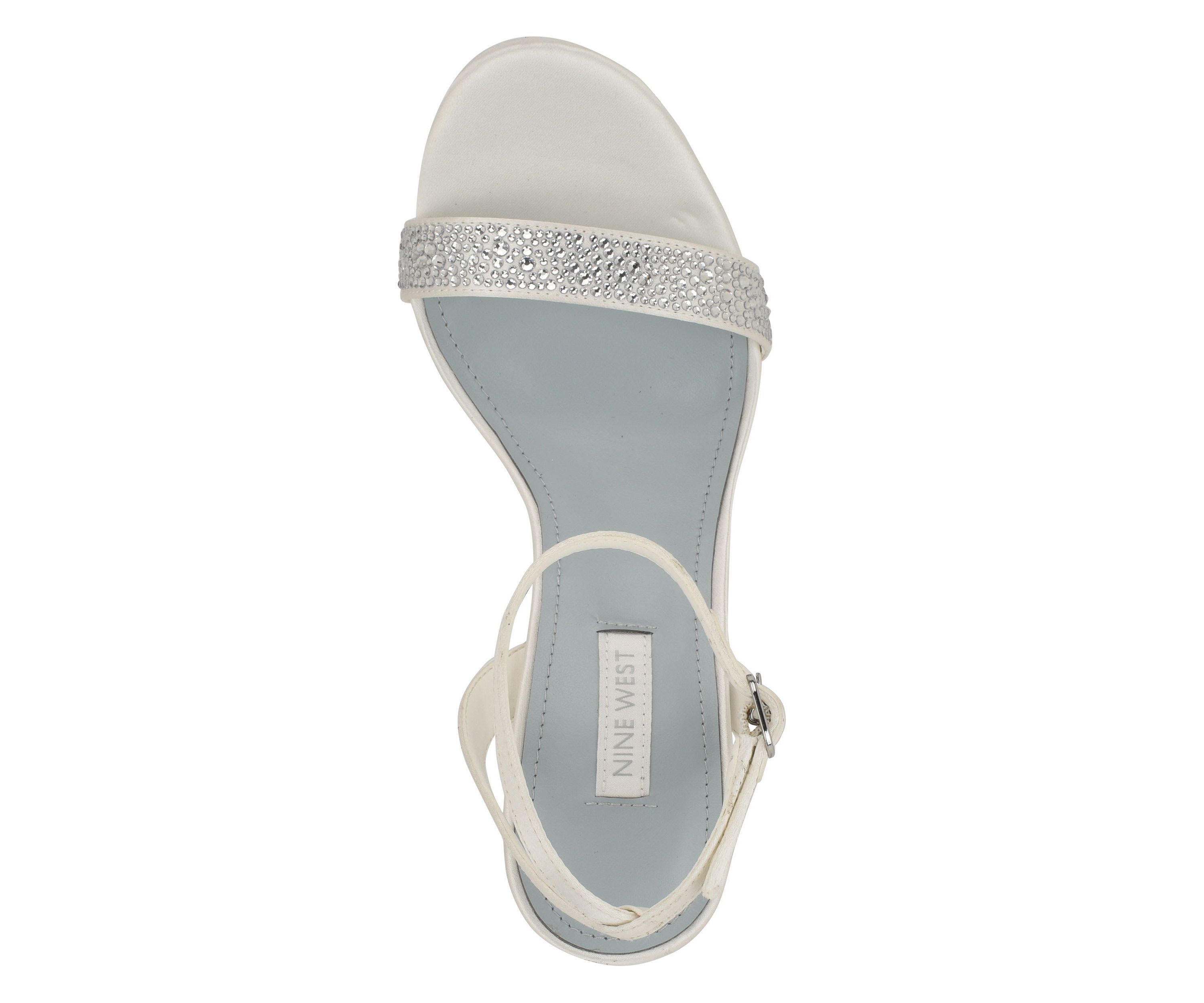 Loola Bridal Open Toe Ankle Strap Dress Sandals