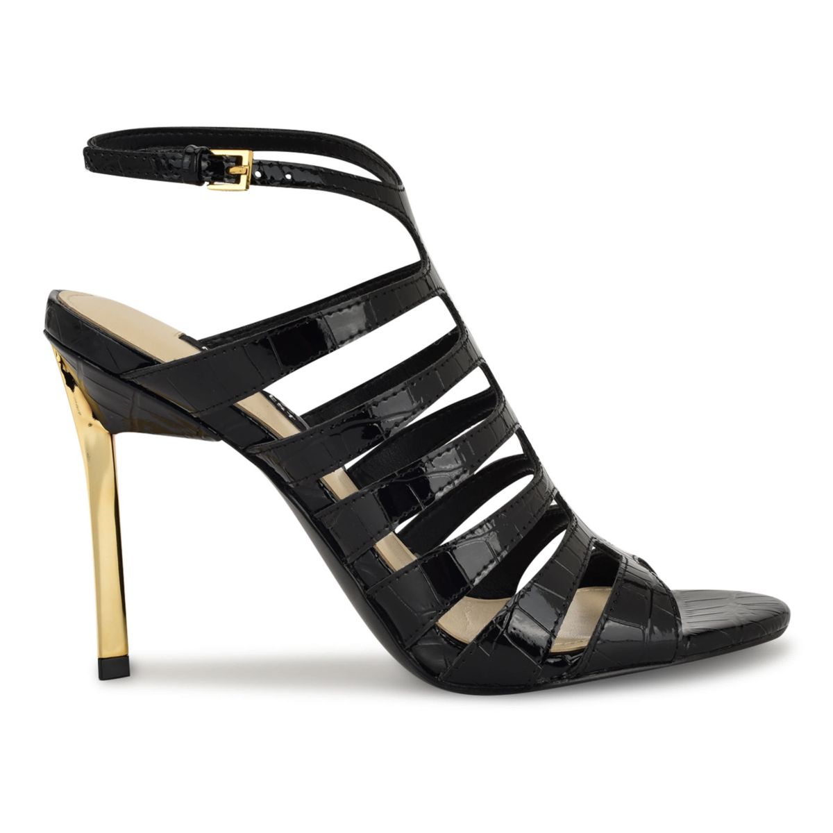 Saleen Stiletto Heel Open Toe Dress Sandals