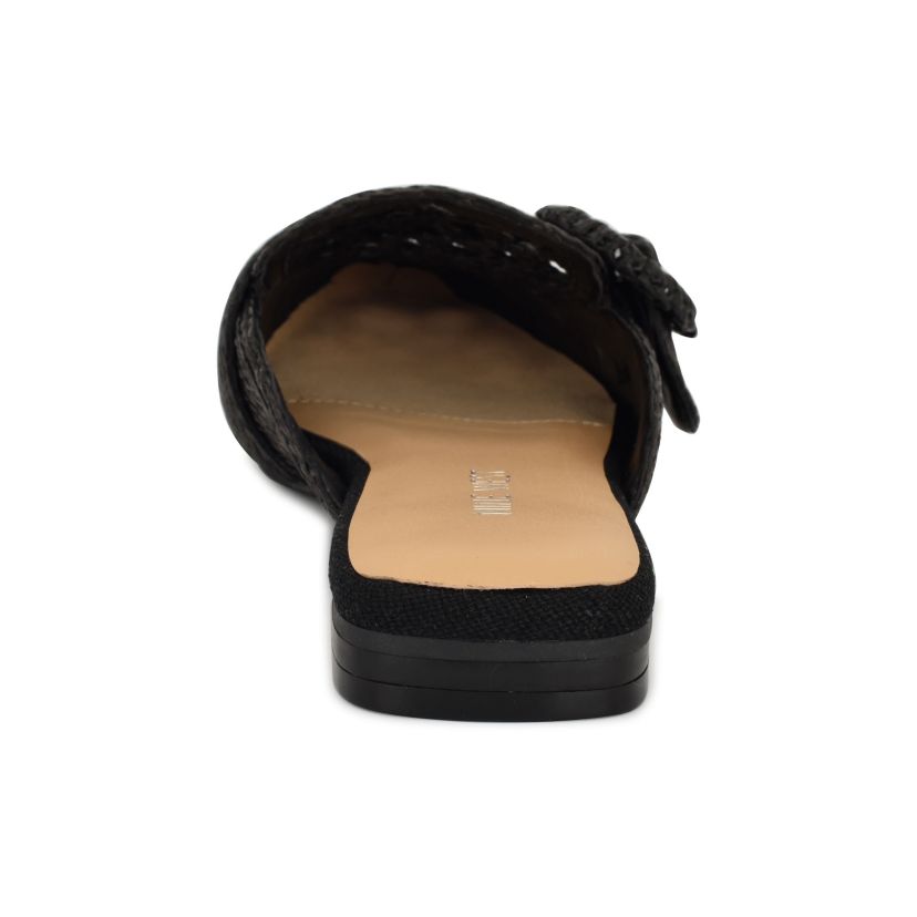 Caspe Casual Slip-on Pointy Toe Flat Mules