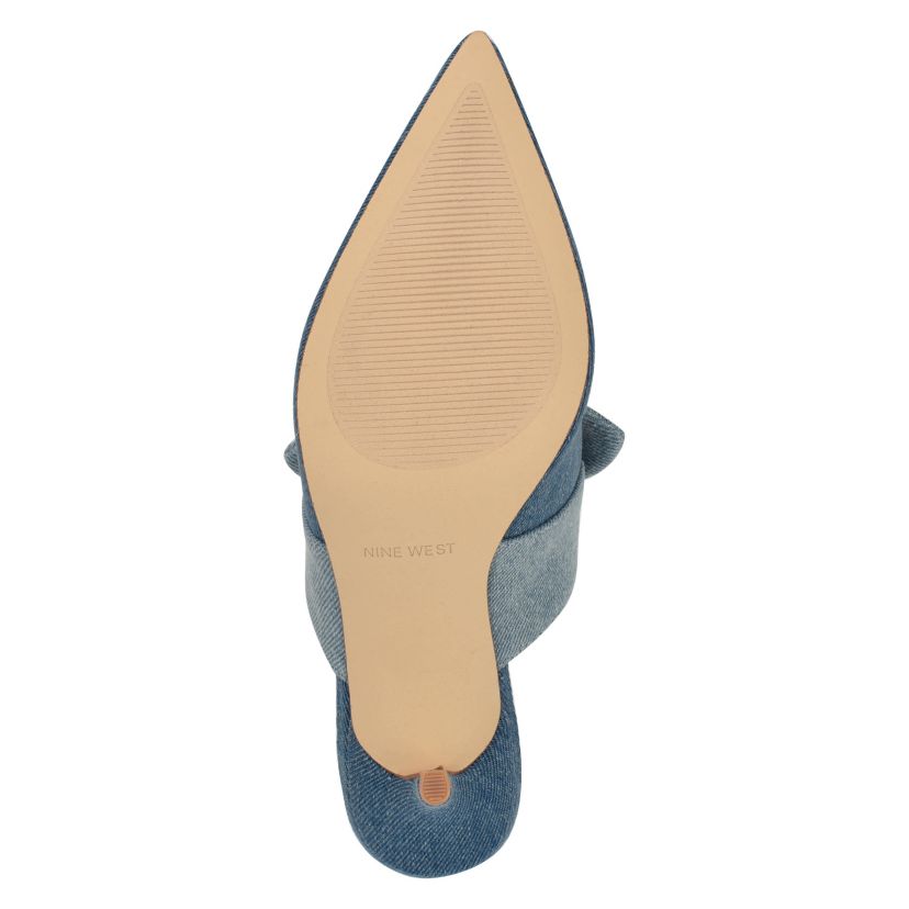 Demmure Slip-on Pointy Toe Dress Mules