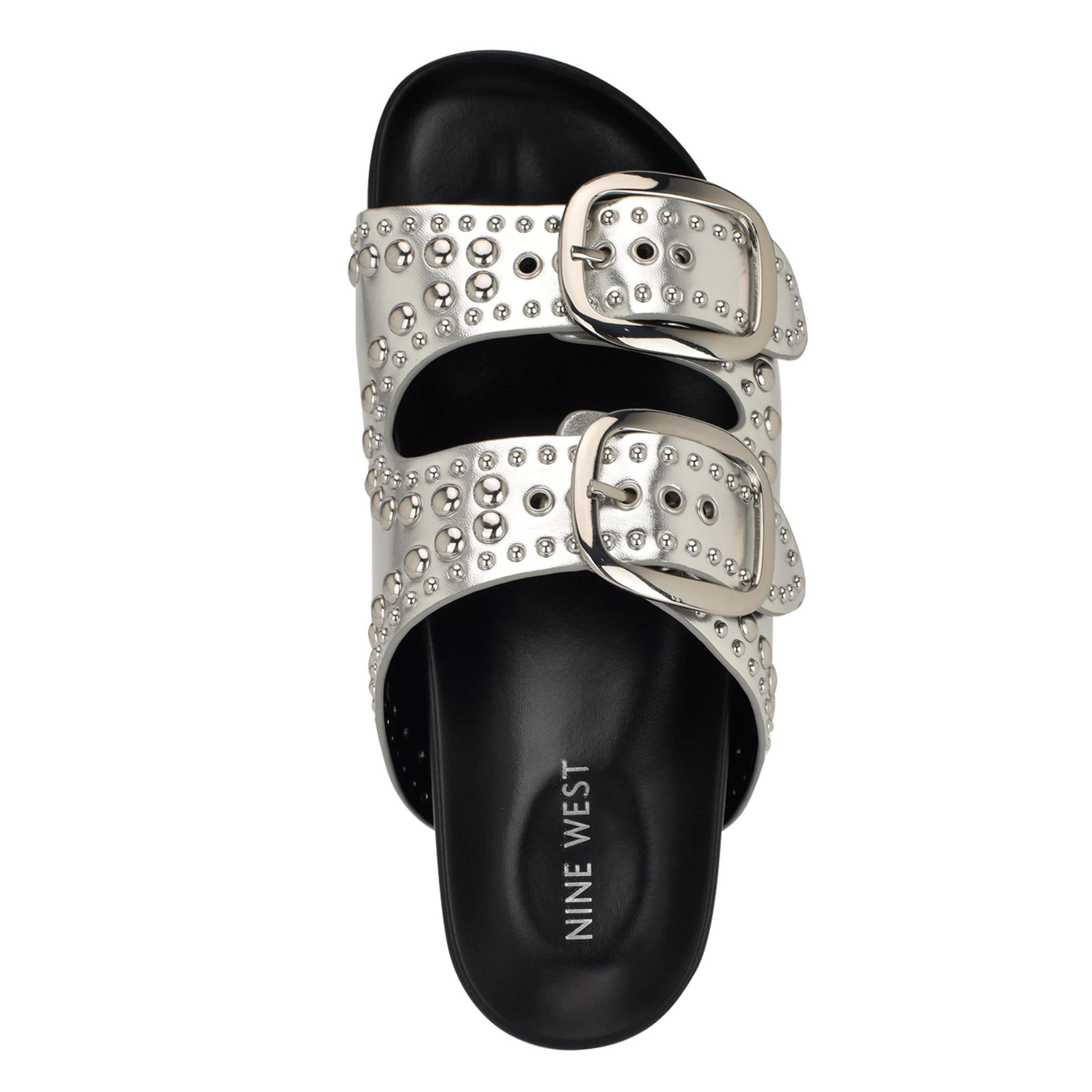 Flinne Casual Slip-on Dual Buckle Sandals