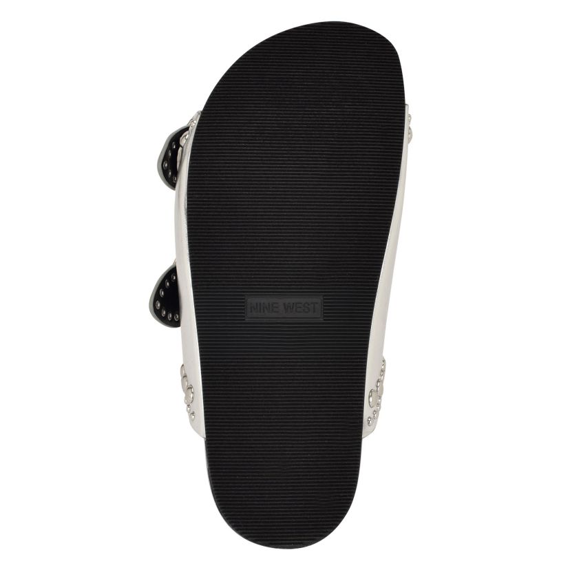 Flinne Casual Slip-on Dual Buckle Sandals
