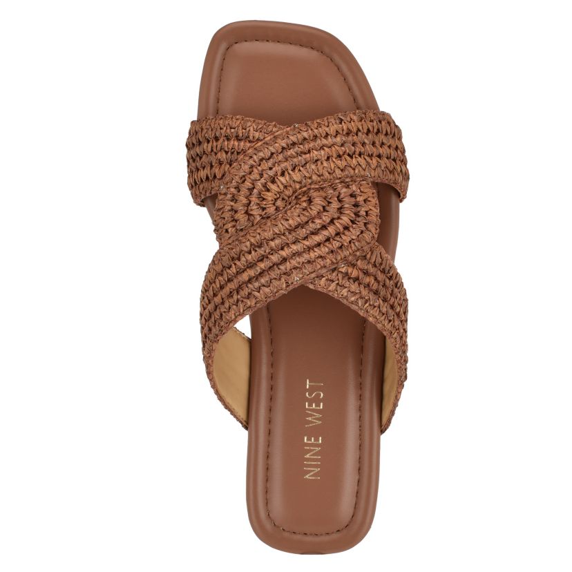 Quara Slip-on Flat Square Toe Casual Sandals