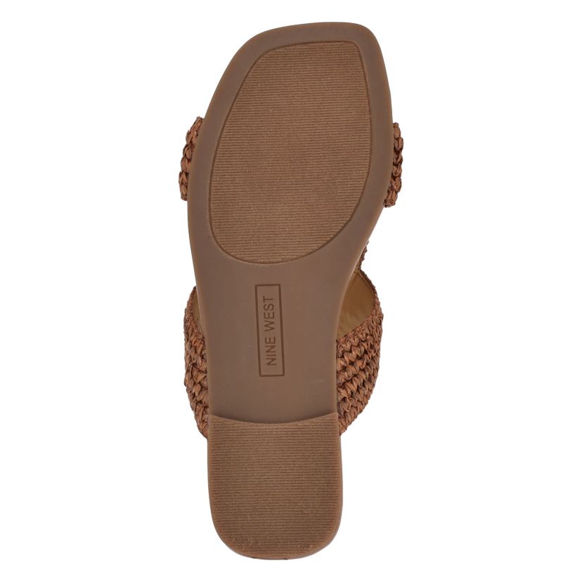 Quara Slip-on Flat Square Toe Casual Sandals