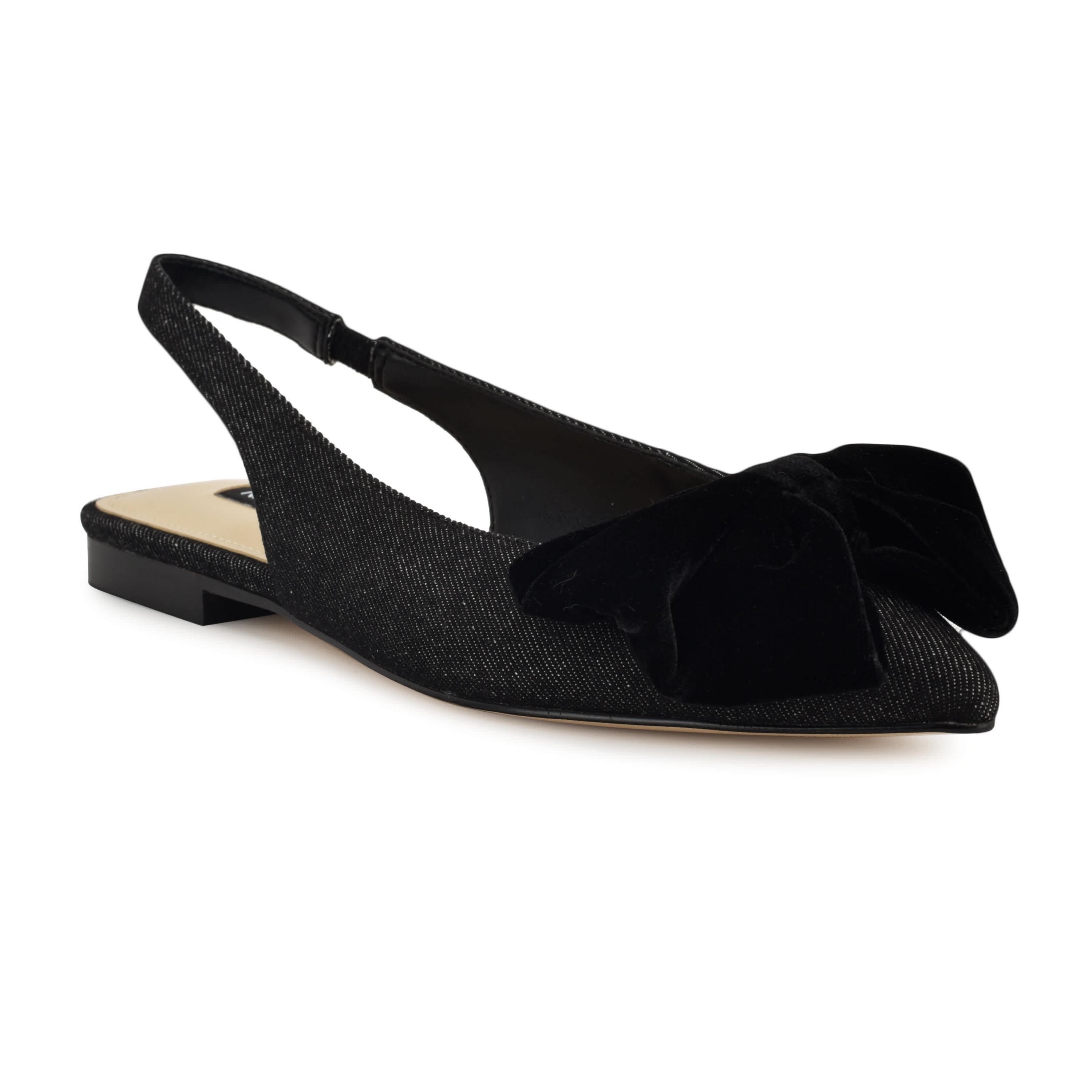 Junnie Pointy Toe Slingback Dress Flats