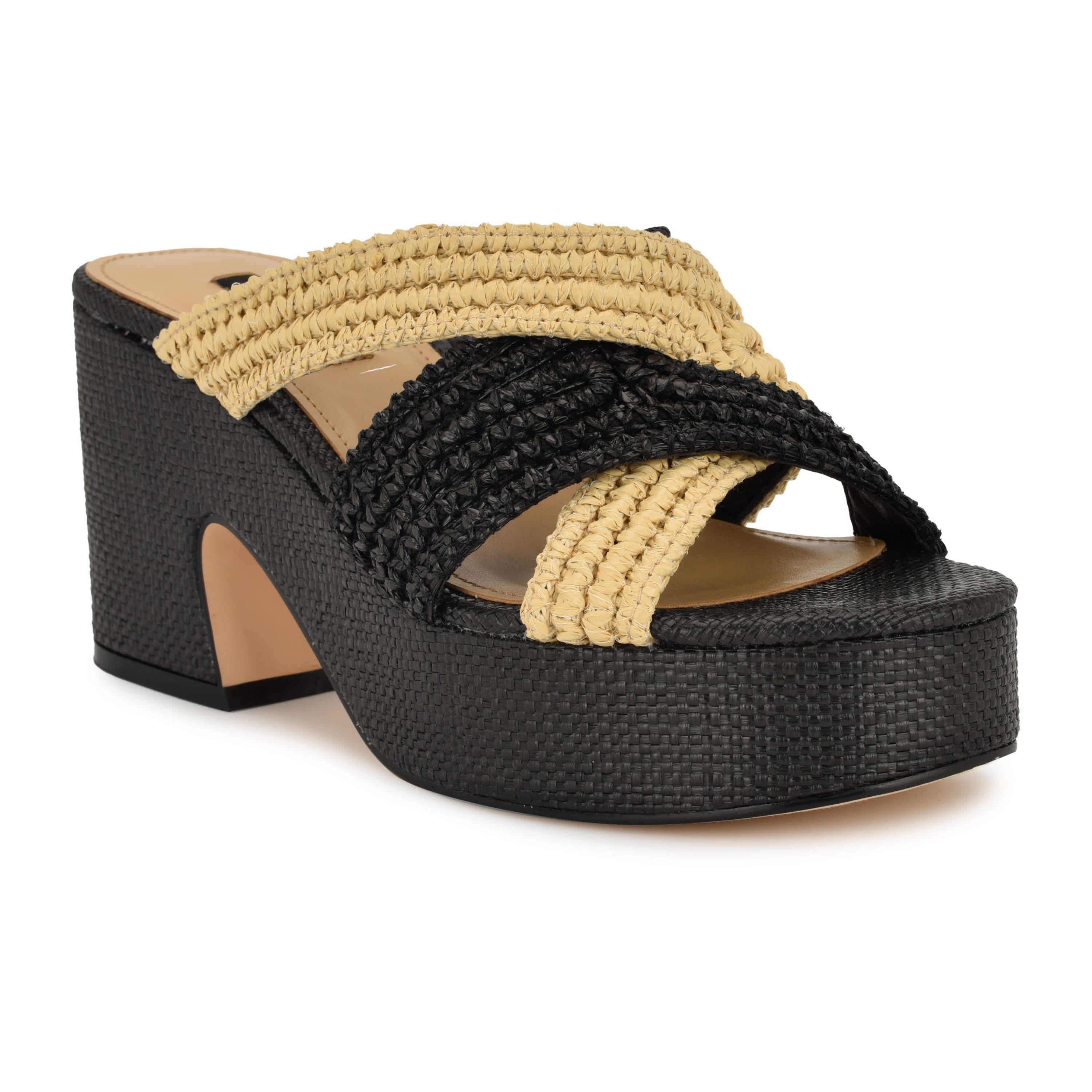 Bemay Slip-on Open Toe Dress Sandals