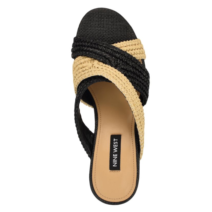 Bemay Slip-on Open Toe Dress Sandals
