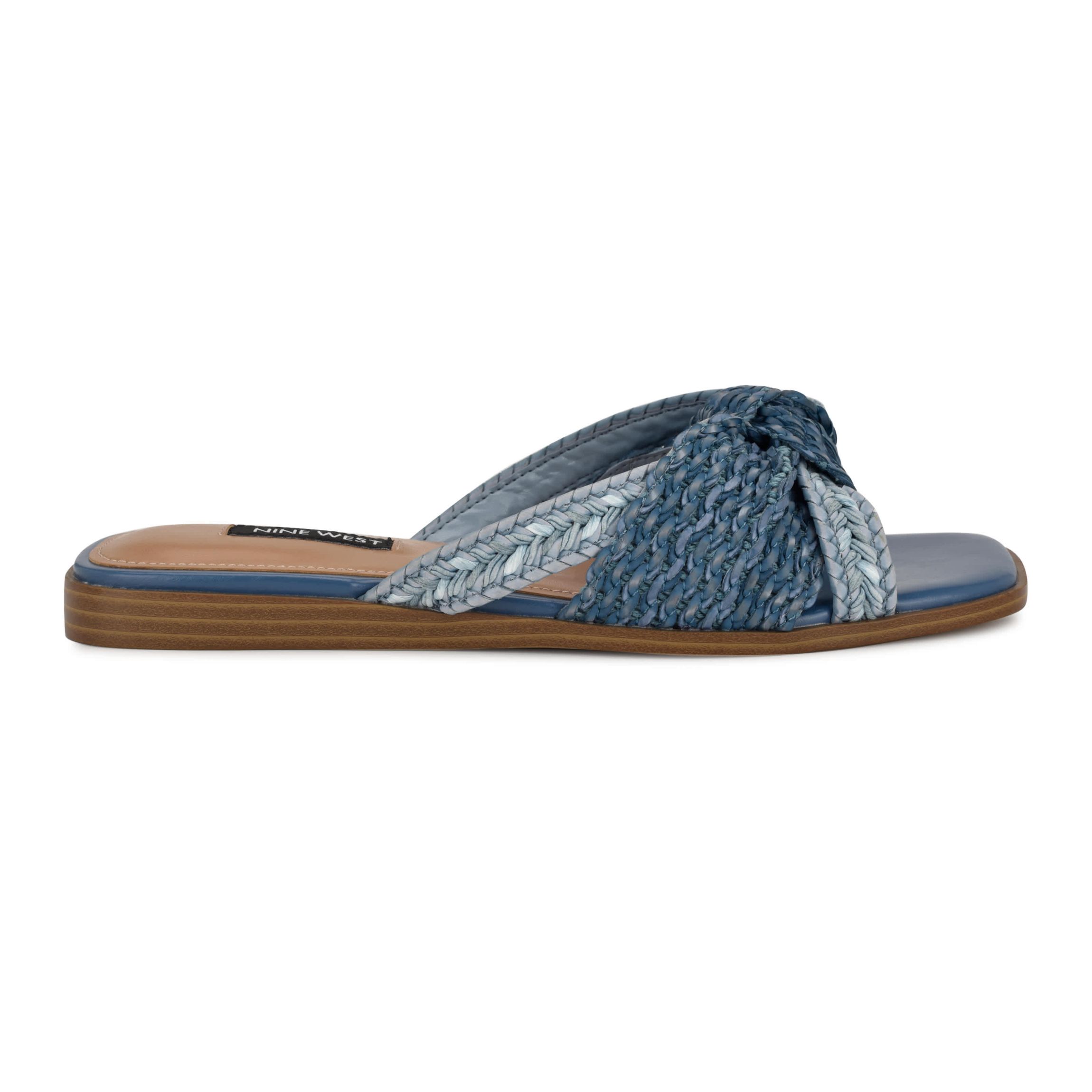 Omansa Square Toe Casual Flat Sandals