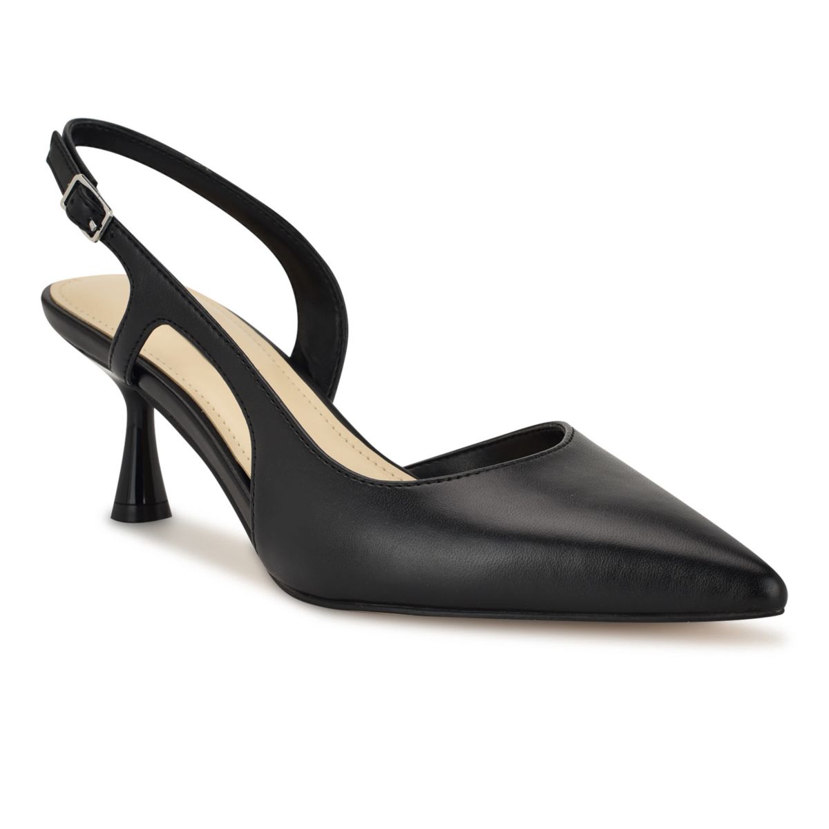Renela Dress Pointy Toe Slingback Strap Pumps