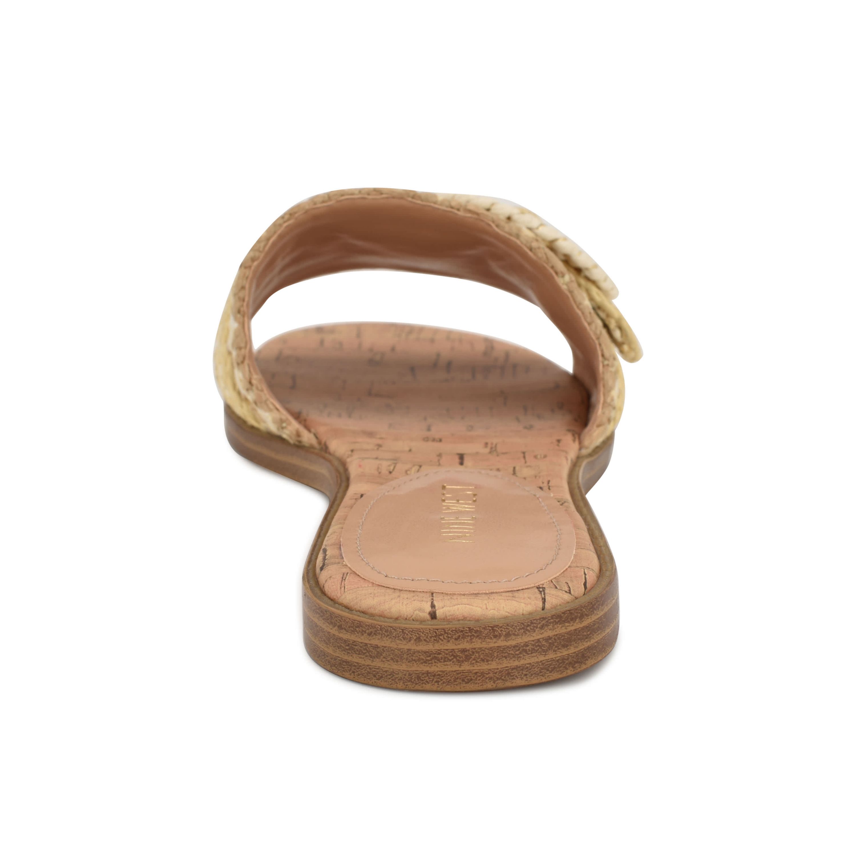 Poland Open Toe Slip-on Casual Flat Sandals