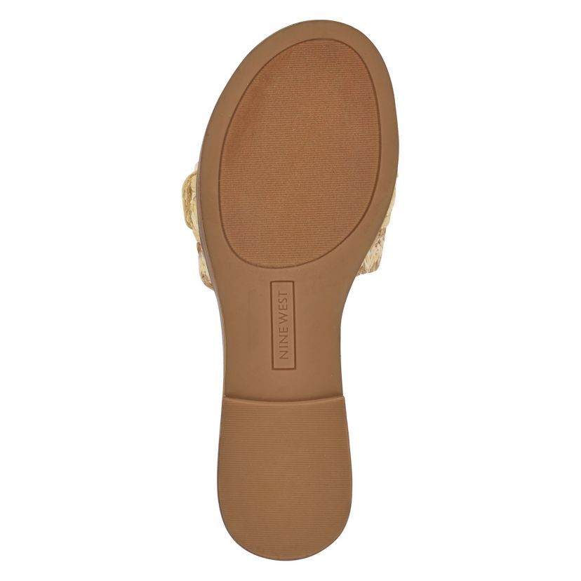 Poland Open Toe Slip-on Casual Flat Sandals