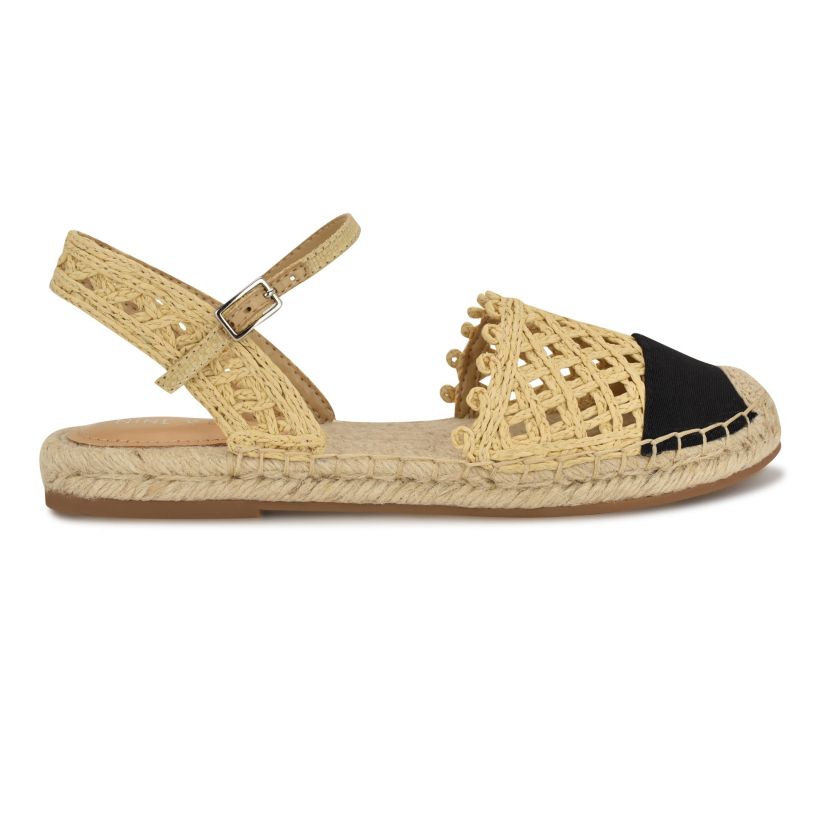 Darby Almond Toe Flat Casual Espadrilles