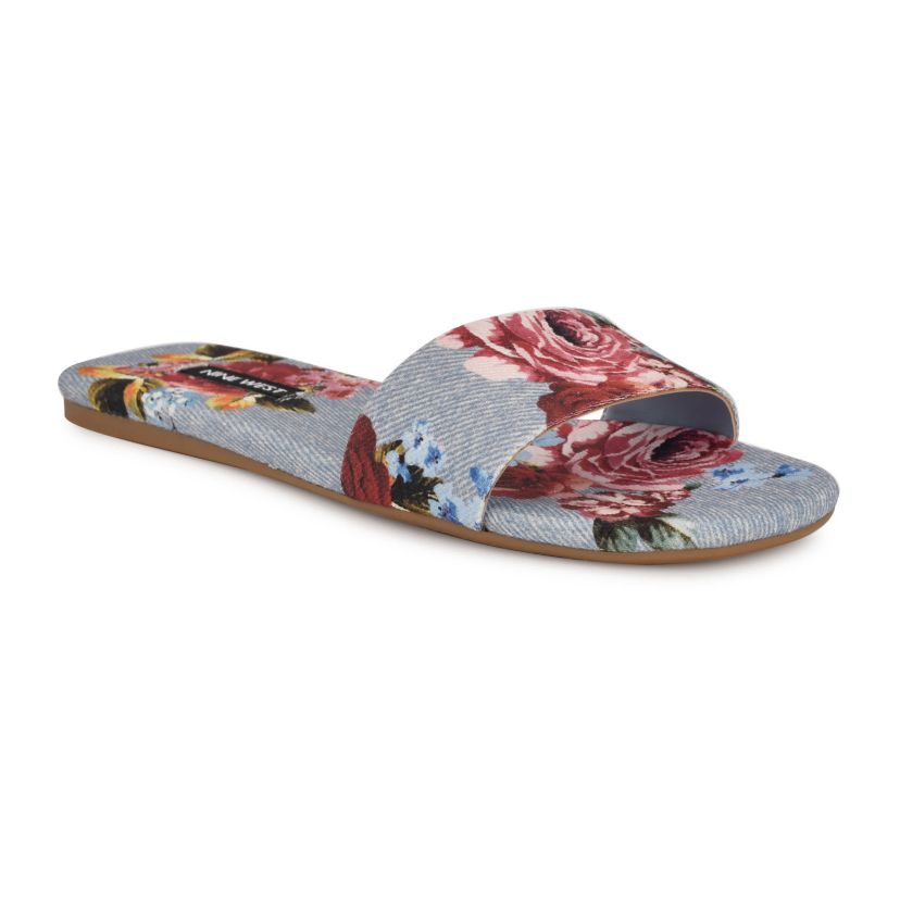 Lolipop Slip-on Round Toe Flat Casual Sandals