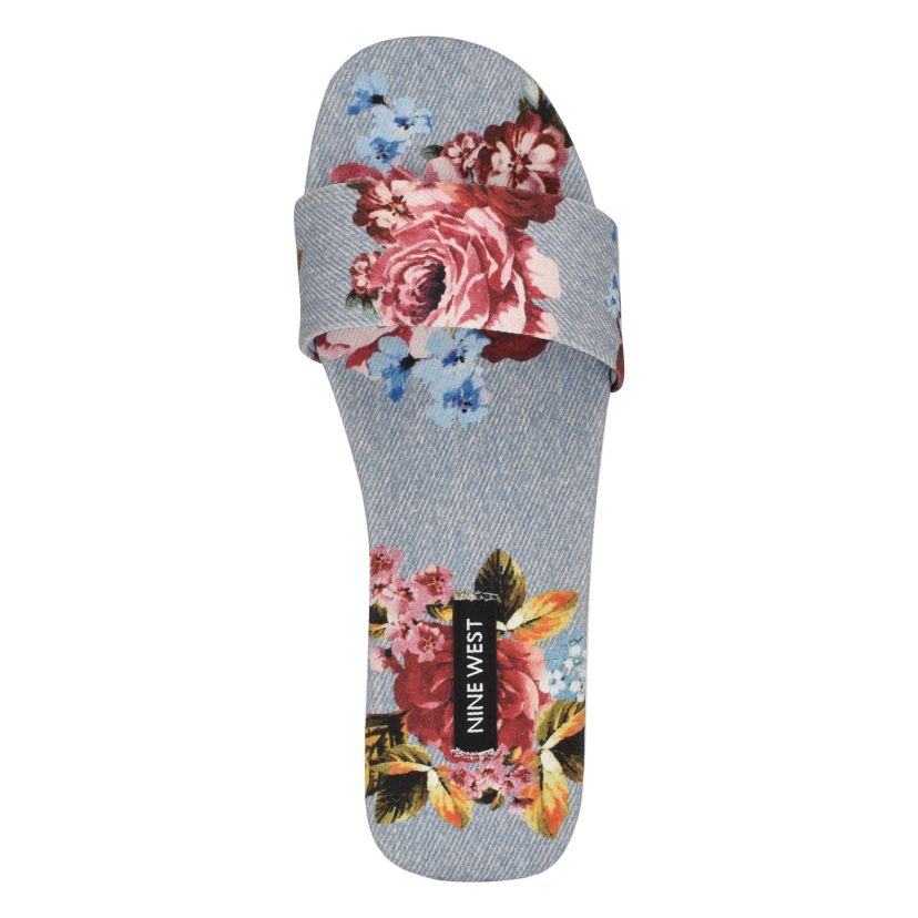 Lolipop Slip-on Round Toe Flat Casual Sandals