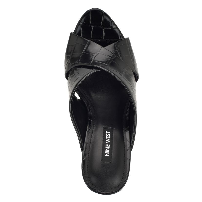 Sancie Stiletto Heel Slip-on Dress Sandals