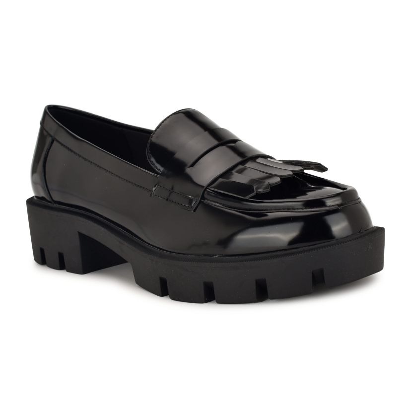 Missa Slip-on Lug-sole Casual Loafers