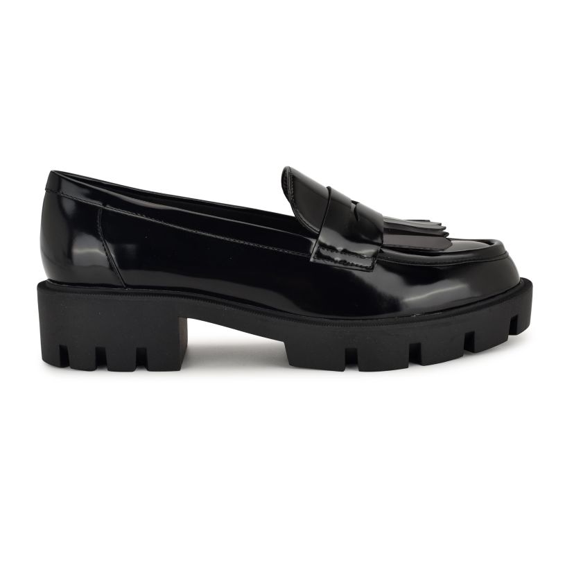 Missa Slip-on Lug-sole Casual Loafers
