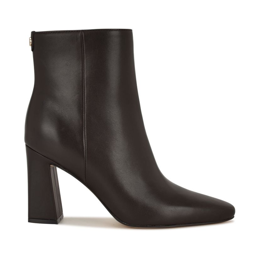 Reraye Block Heel Casual Ankle Booties