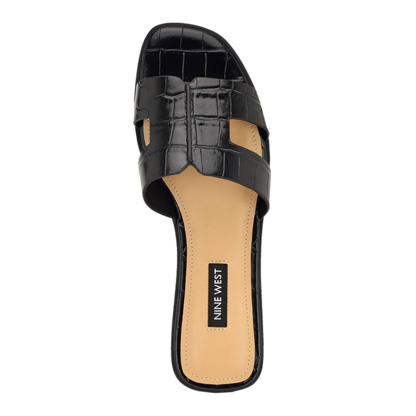 Giny Studded Slip-on Flat Casual Studded Sandals