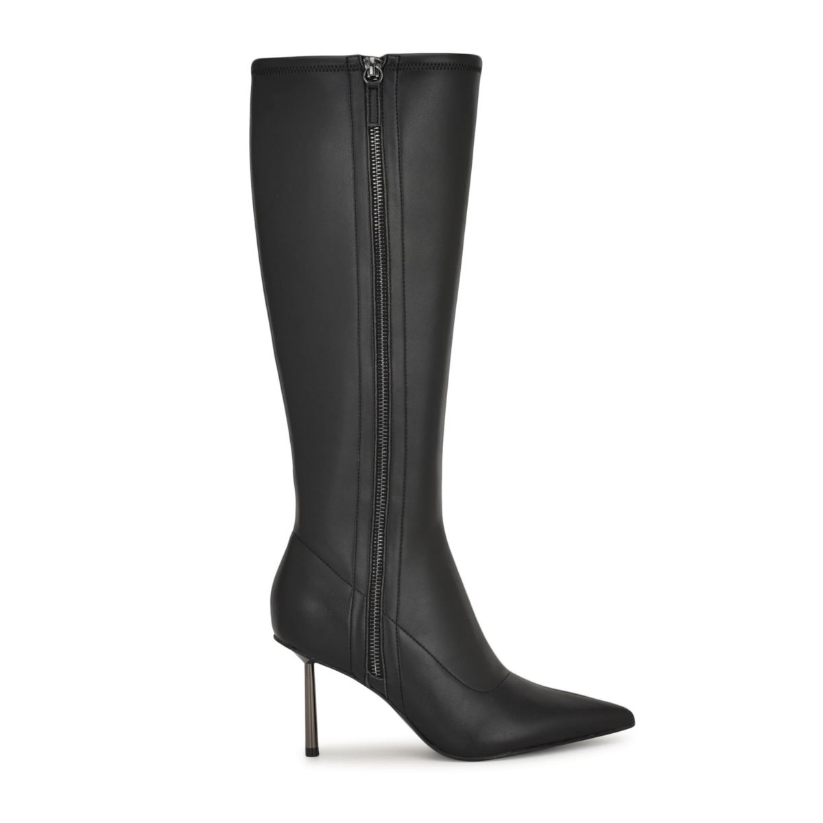 Derand Pointy Toe Tall Shaft Dress Boots