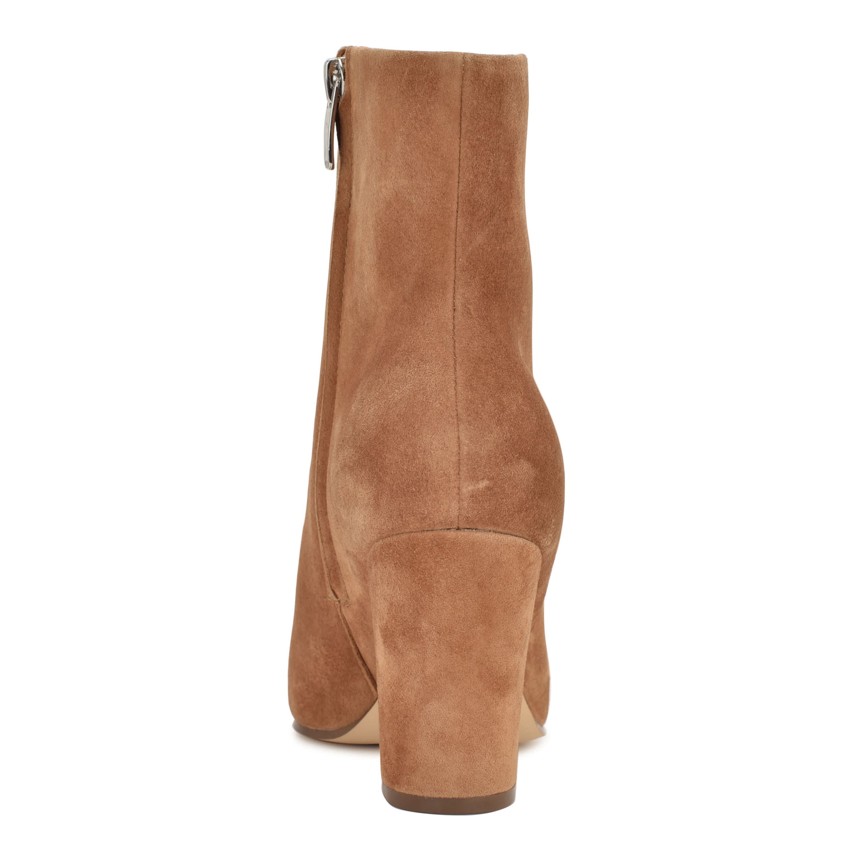 Ariza Block Heel Dress Ankle Booties