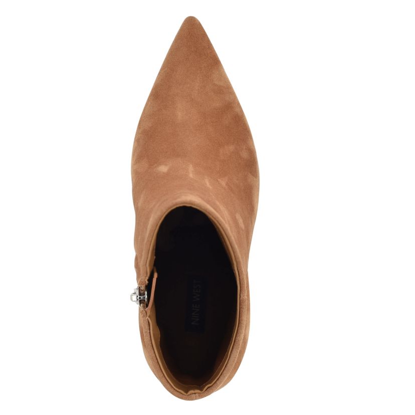 Ariza Block Heel Dress Ankle Booties