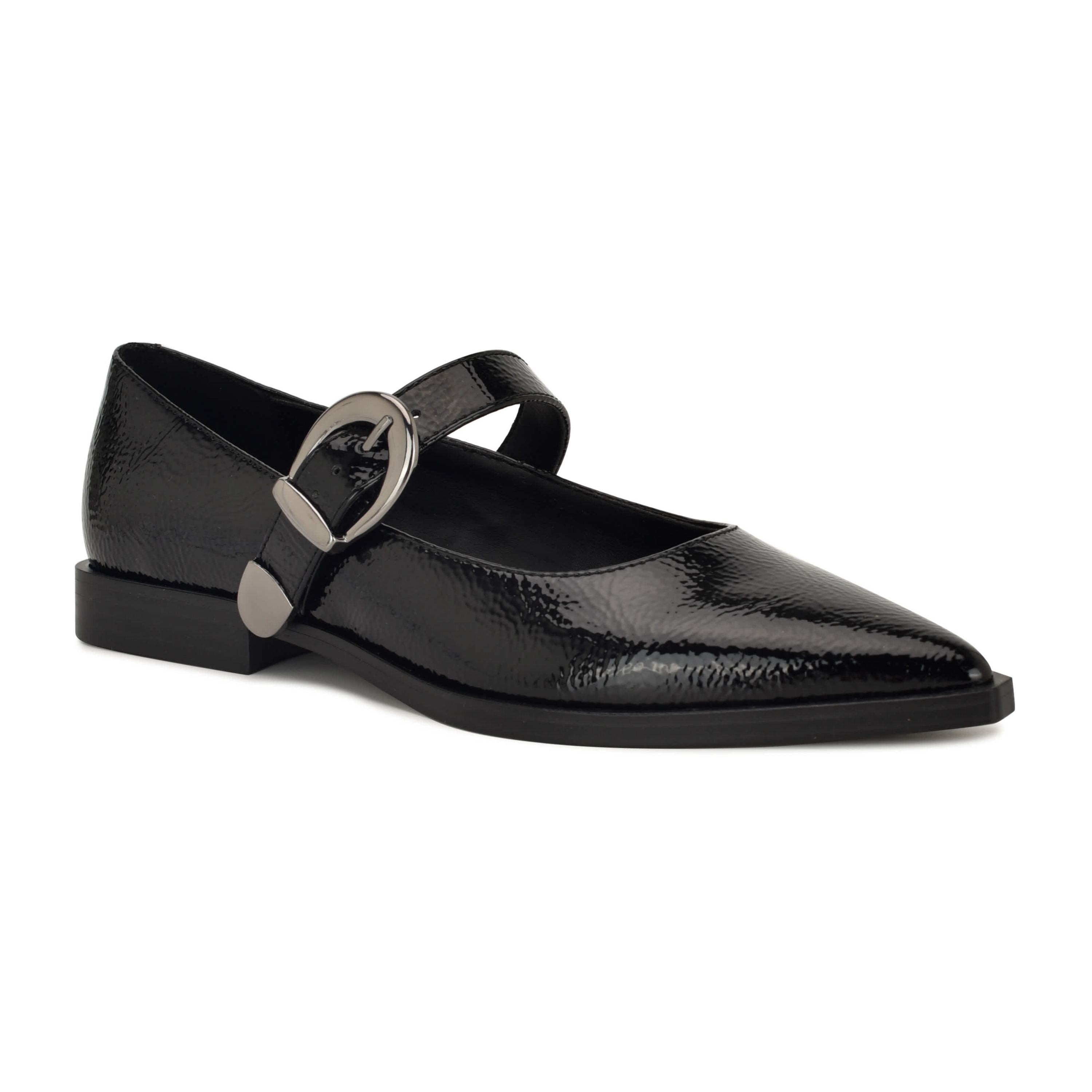 Katrel Mary Jane Pointy Toe Dress Flats