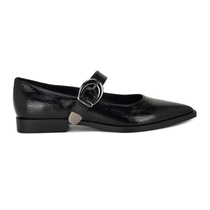 Katrel Mary Jane Pointy Toe Dress Flats