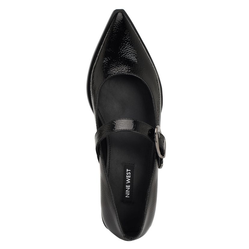 Katrel Mary Jane Pointy Toe Dress Flats