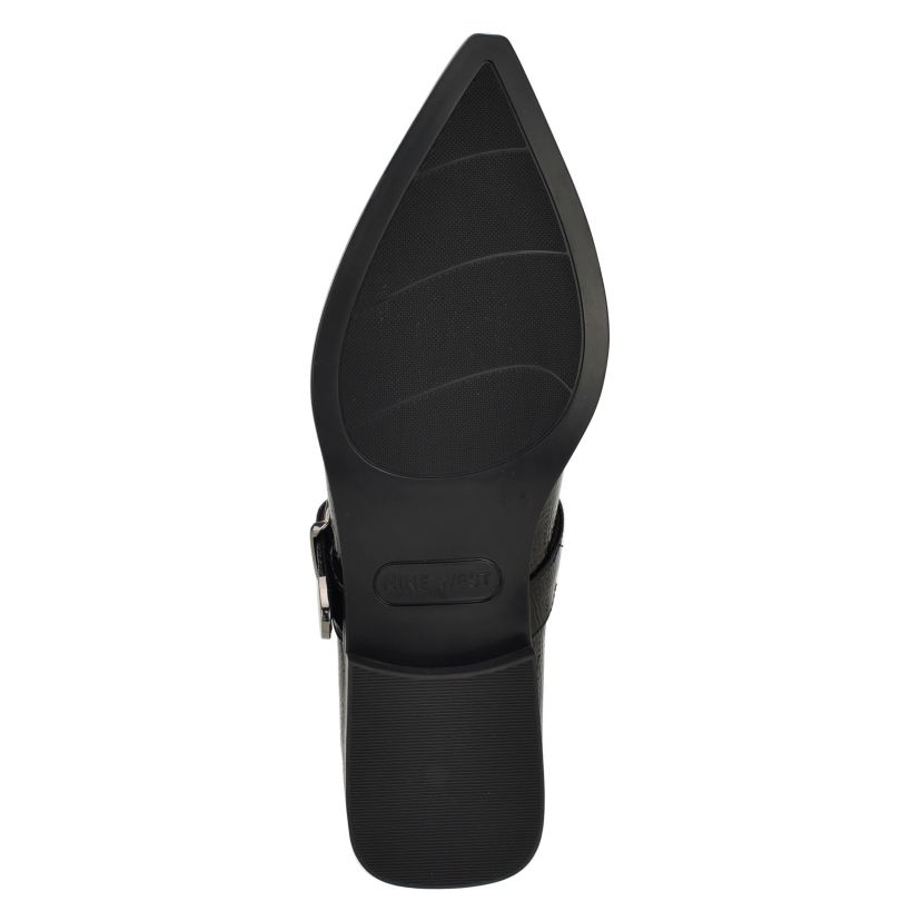 Katrel Mary Jane Pointy Toe Dress Flats