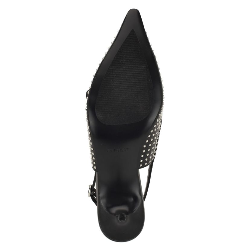 Ashlea Slip-on Slingback Dress Pumps