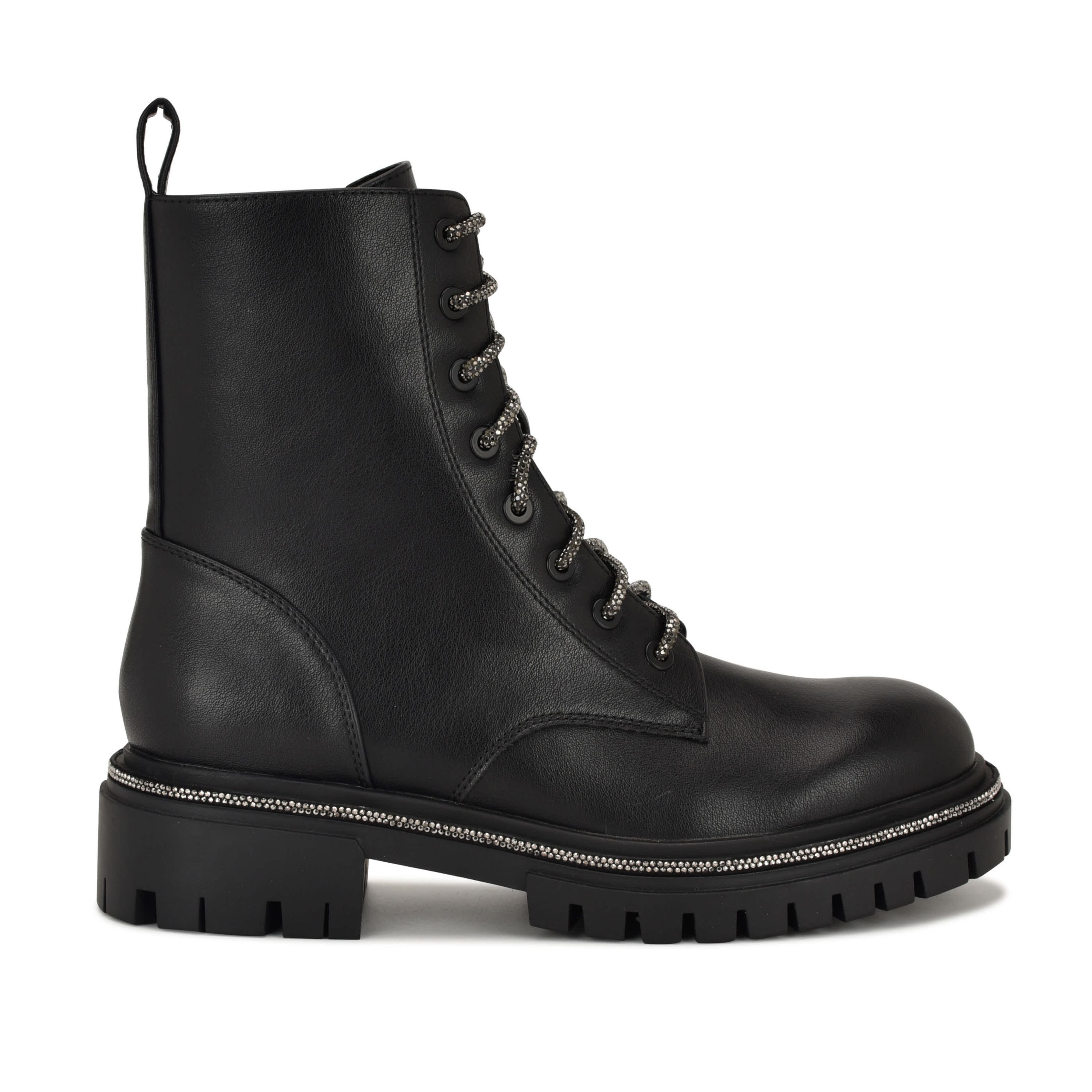 Jarret Lace-up Casual Ankle Lug-sole Booties