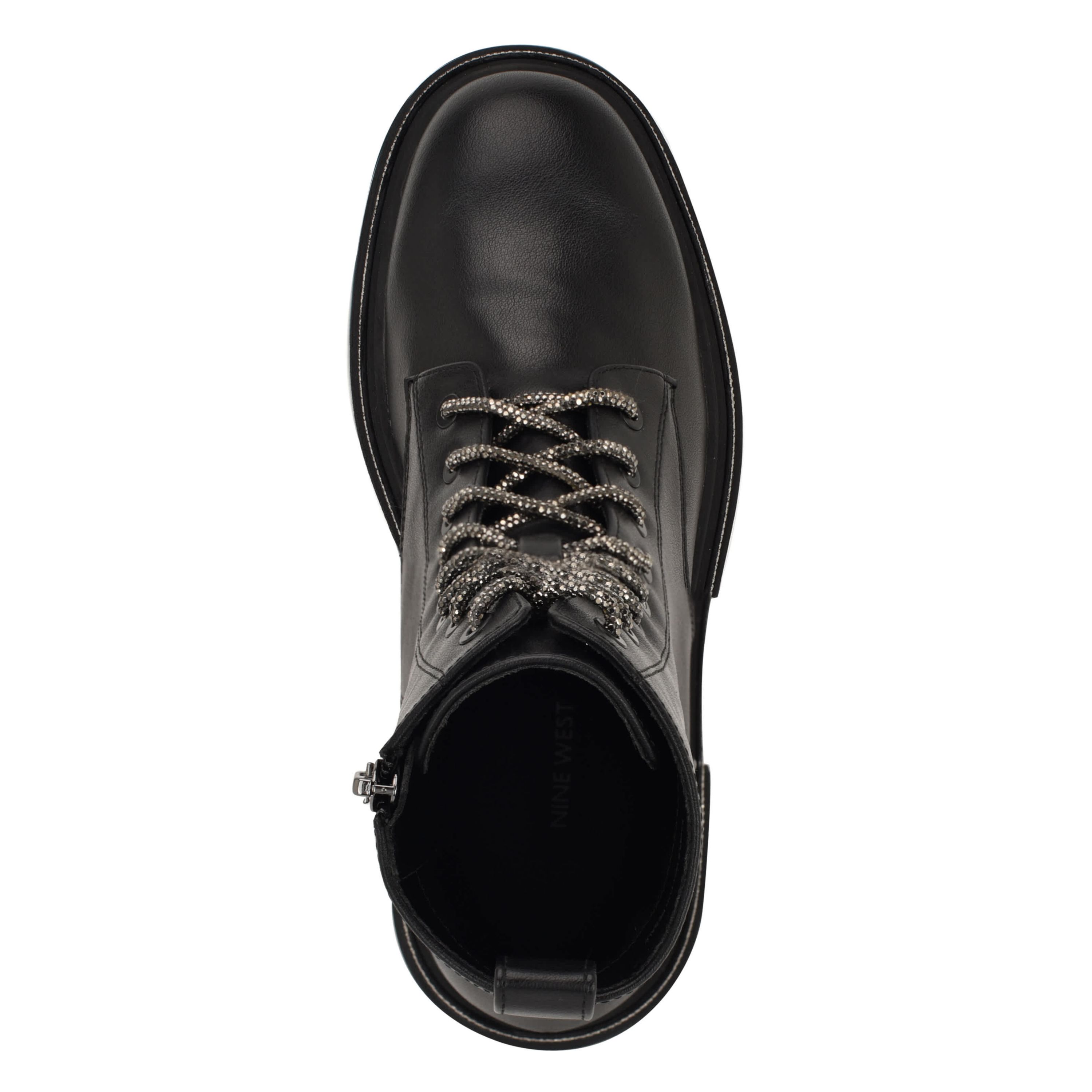 Jarret Lace-up Casual Ankle Lug-sole Booties